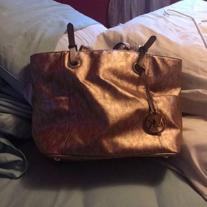 Michael Kors Rose Gold Purse